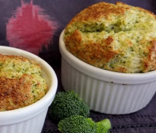 Soufflé léger au brocoli WW