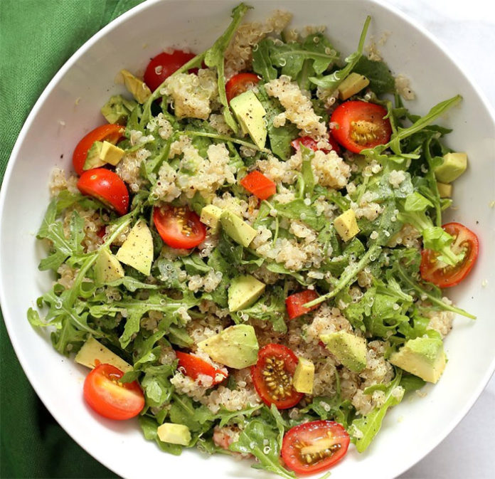 Avocado and quinoa salad